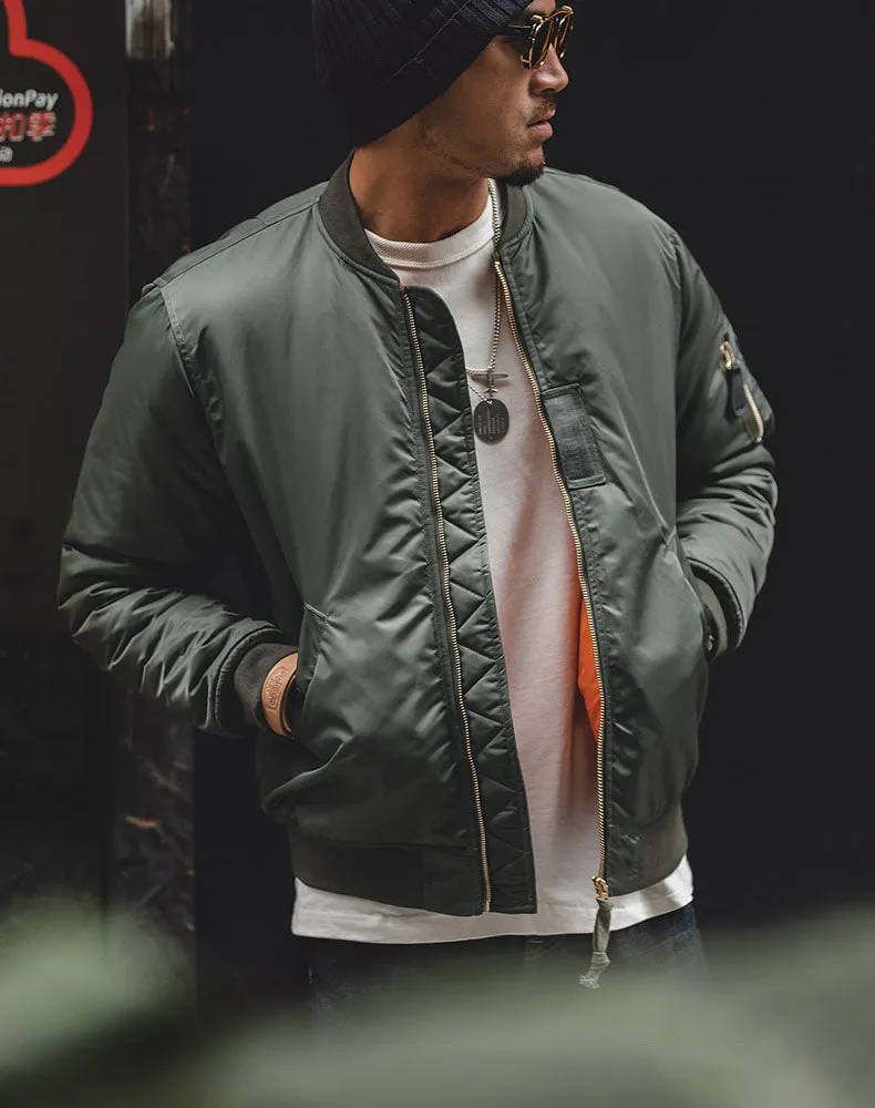 American Air Force MA1 Bomber Baseball Men's Jacket