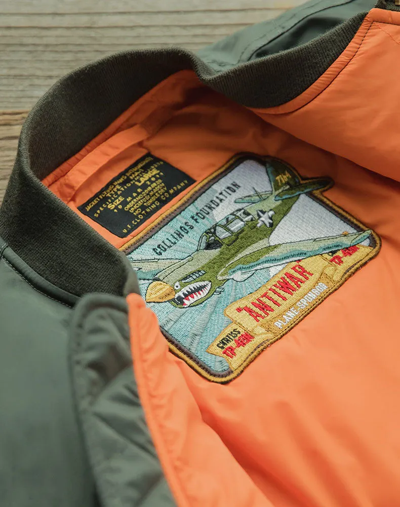 American Air Force MA1 Bomber Baseball Men's Jacket