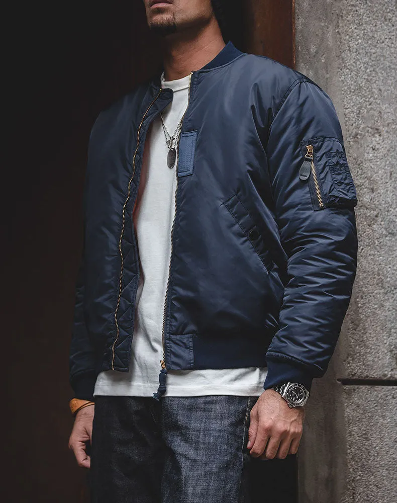 American Air Force MA1 Bomber Baseball Men's Jacket