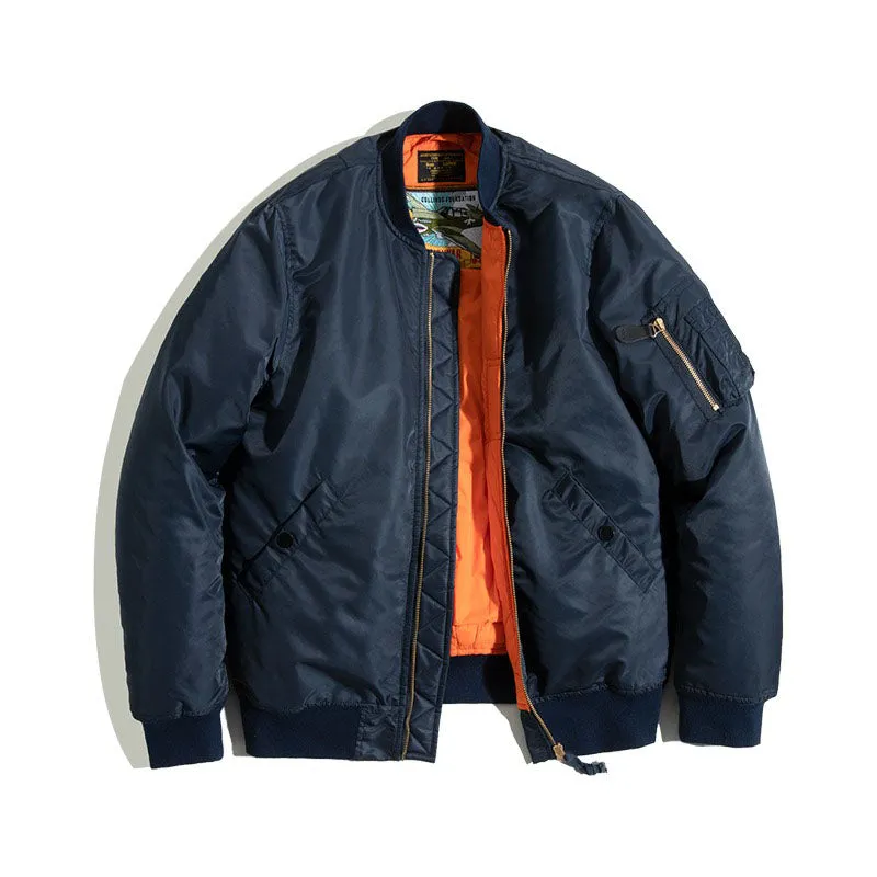 American Air Force MA1 Bomber Baseball Men's Jacket