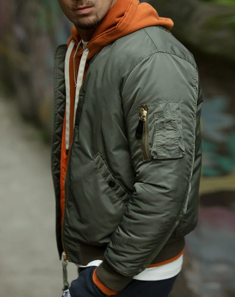 American Air Force MA1 Bomber Baseball Men's Jacket