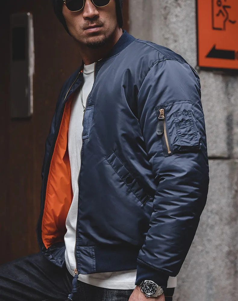 American Air Force MA1 Bomber Baseball Men's Jacket