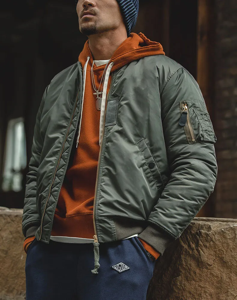 American Air Force MA1 Bomber Baseball Men's Jacket
