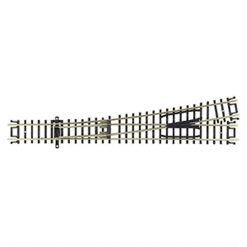 Atlas N Custom Line #6 Switch - Right Hand, Black Ties