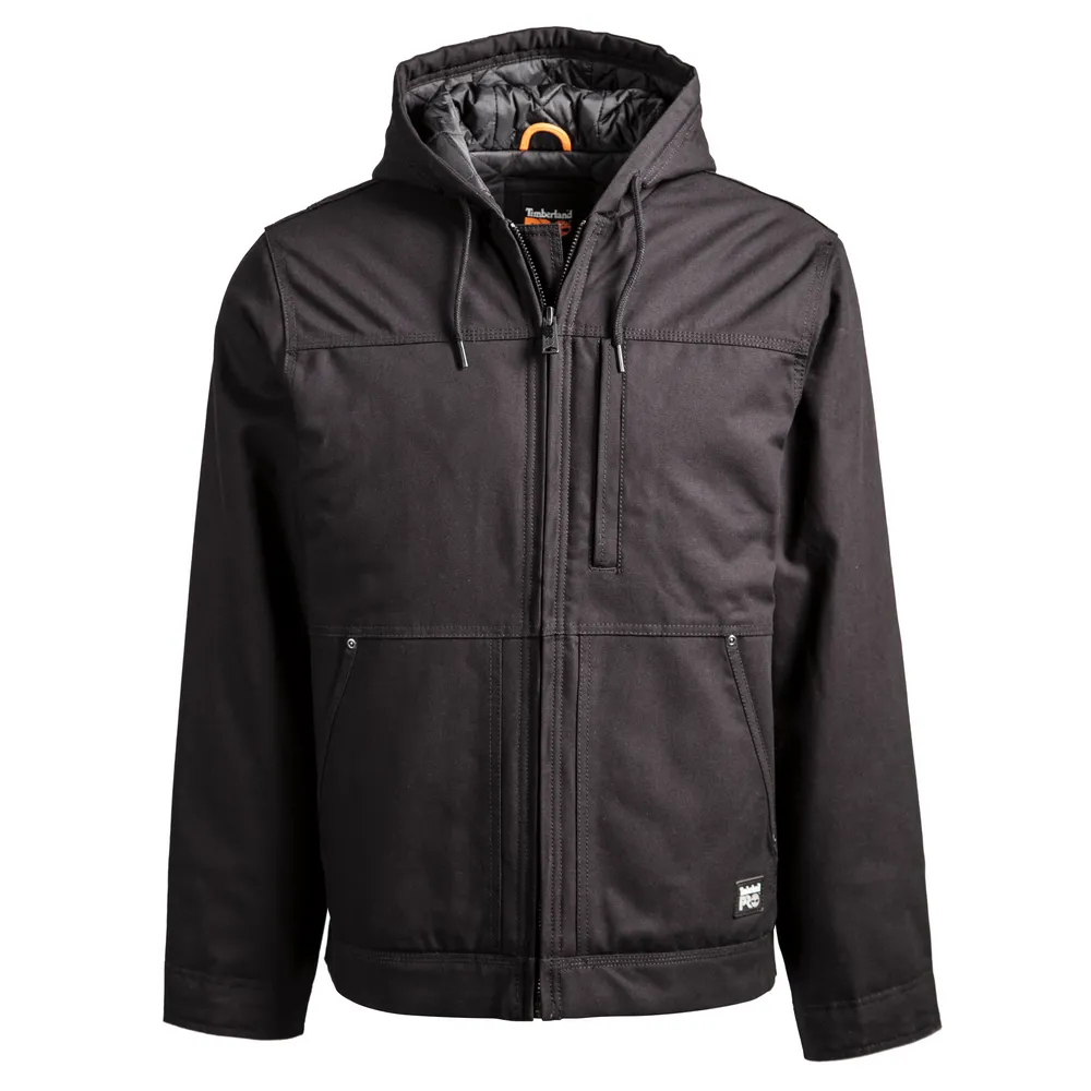BALUSTER INSULATED HOODED JACKET - 015-Jet Black | Timberland PRO TB0A1HVE
