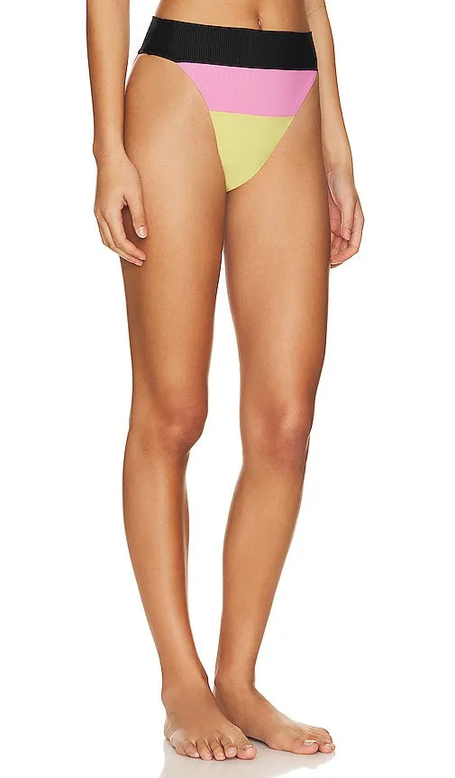 BEACH RIOT Alexis Bikini Bottom in Black