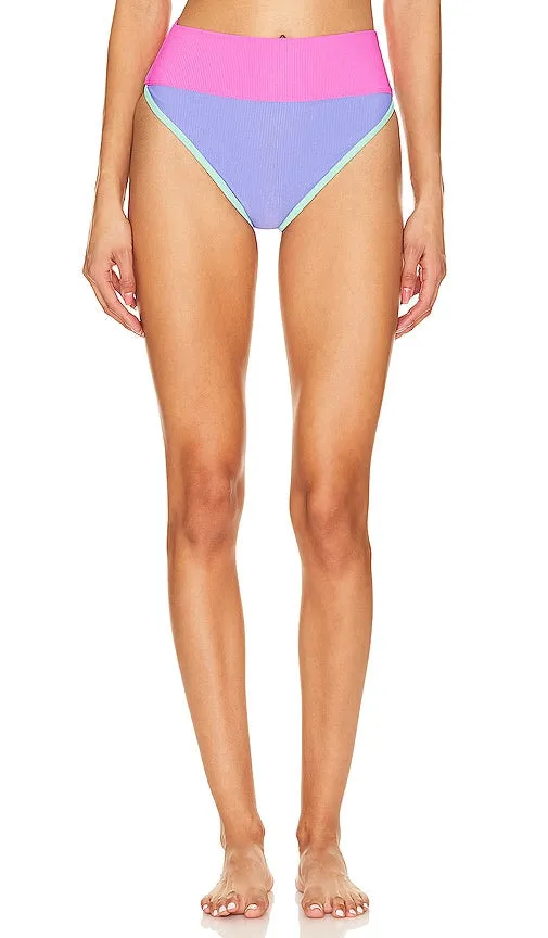 BEACH RIOT Emmy Bikini Bottom in Lavender