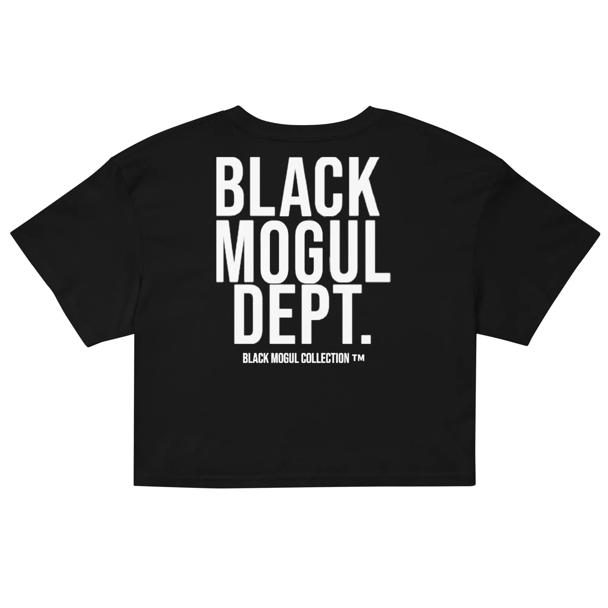 Black Mogul Dept. Women’s crop top