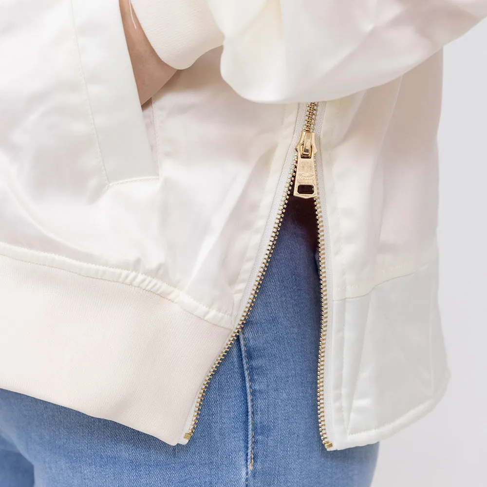 BOMBERS ORIGINAL Ballerina Lightweight City Jacket - Creme