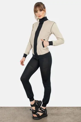 Color Block Cuff Pants