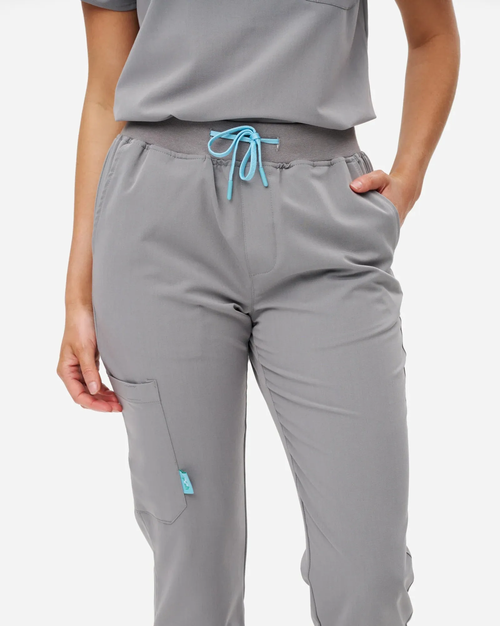 EPOCH SCRUBS WOMAN'S PANTS - NON CUFFED: 5 COLOURS