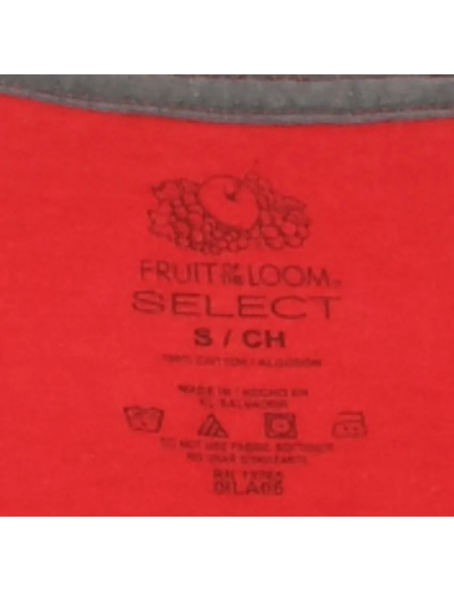 Fruit of the Loom Plain T-shirt - S
