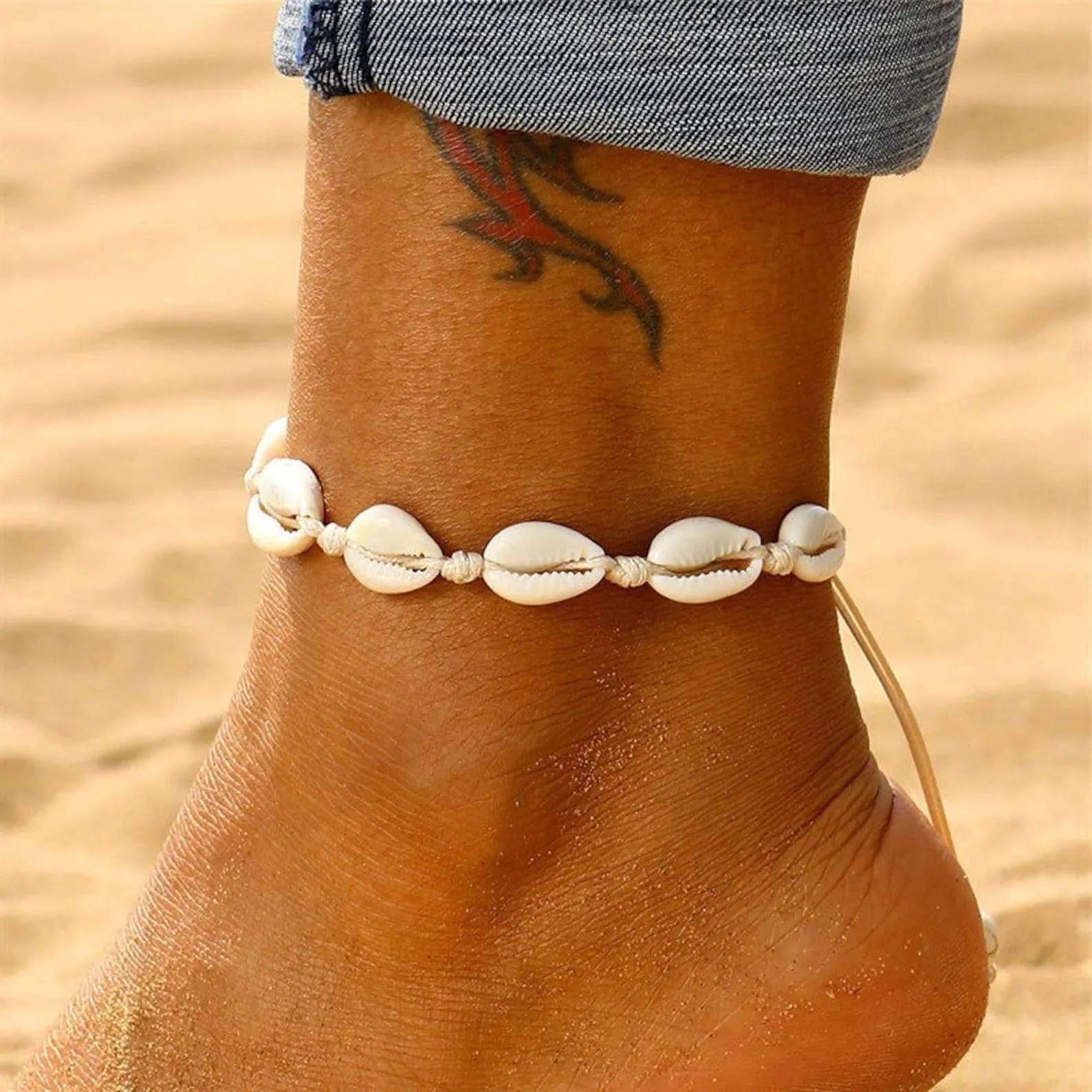 Handmade Shell Necklace & Bracelet