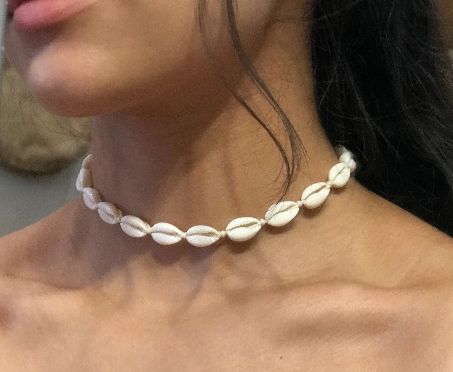 Handmade Shell Necklace & Bracelet