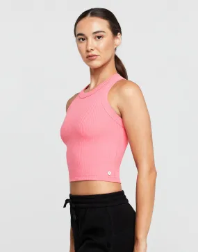 HARMONY Ribbed Tank - Strawberry