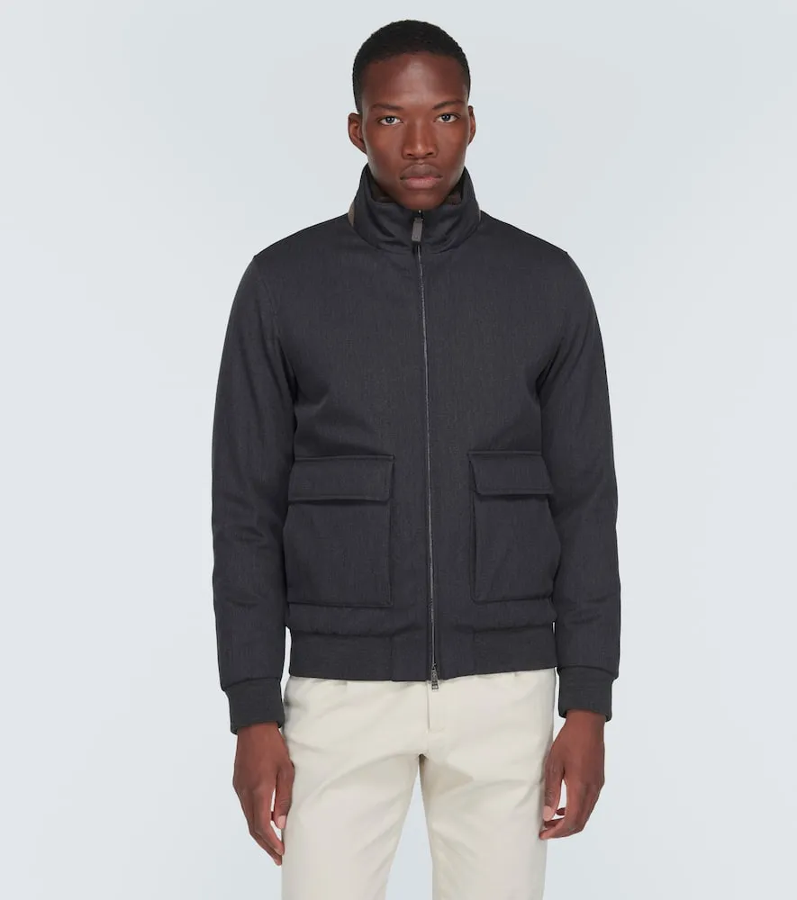 Herno Wool bomber jacket