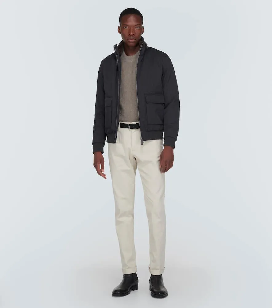 Herno Wool bomber jacket