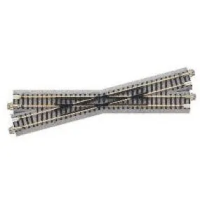 Kato 20-301, N Scale Unitrack Right Hand Crossing, 7 5/16" 186mm, 15 Degrees