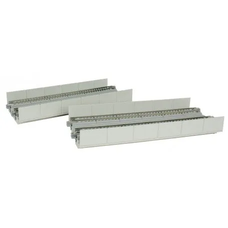 Kato 20-411 186mm(7 5/16') Double Viaduct Track WS186V (N scale)
