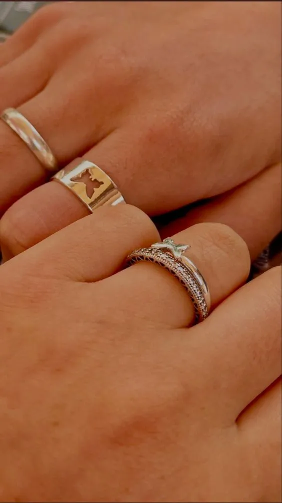 Matching Rings (Gold & Silver)