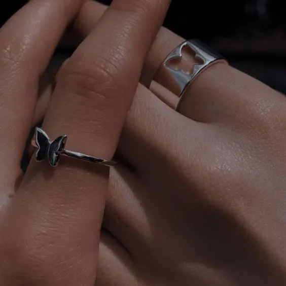 Matching Rings (Gold & Silver)
