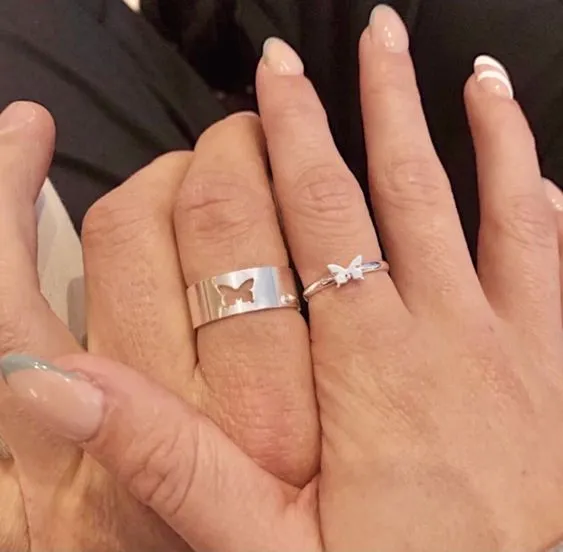 Matching Rings (Gold & Silver)