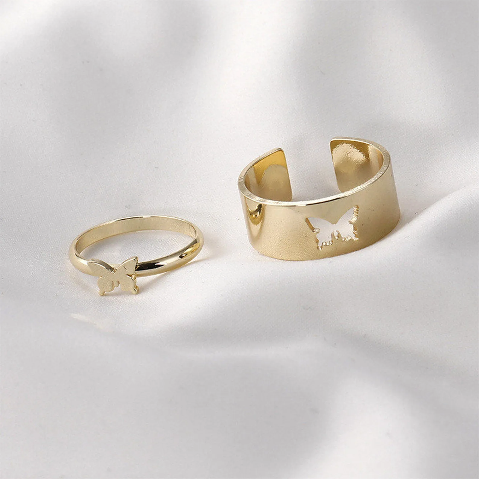 Matching Rings (Gold & Silver)