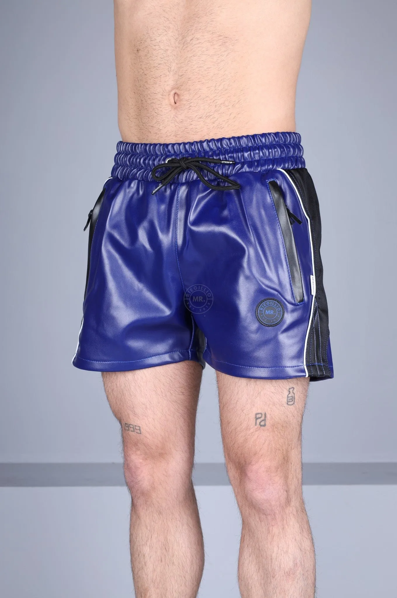 MR. 24 Track Short - Blue