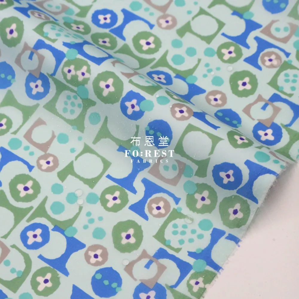 Nylon Waterproof - Retro 薄防水Blue