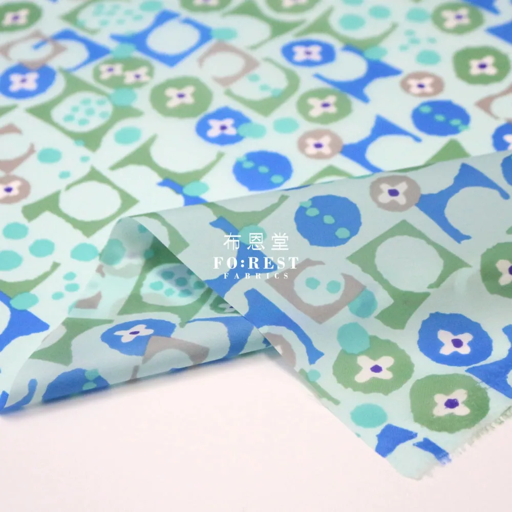 Nylon Waterproof - Retro 薄防水Blue