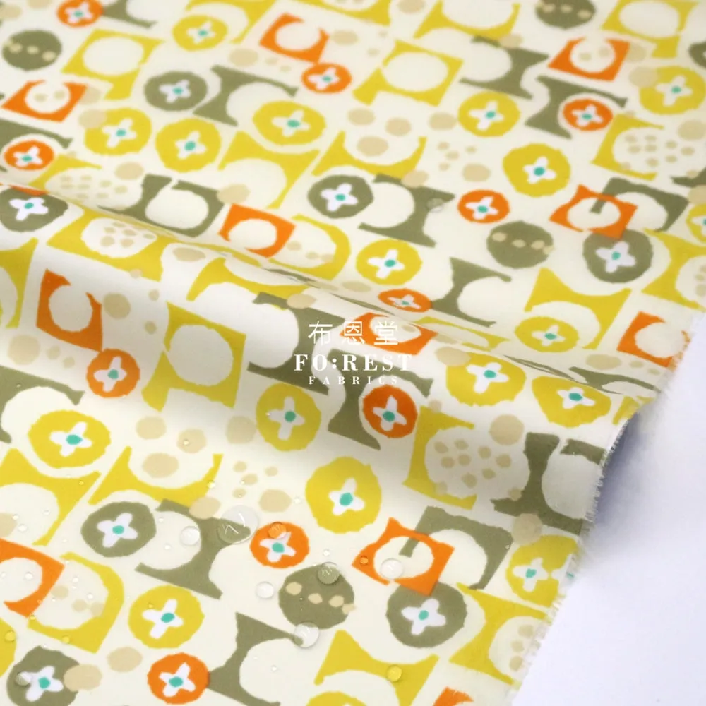 Nylon Waterproof - Retro 薄防水Mustard