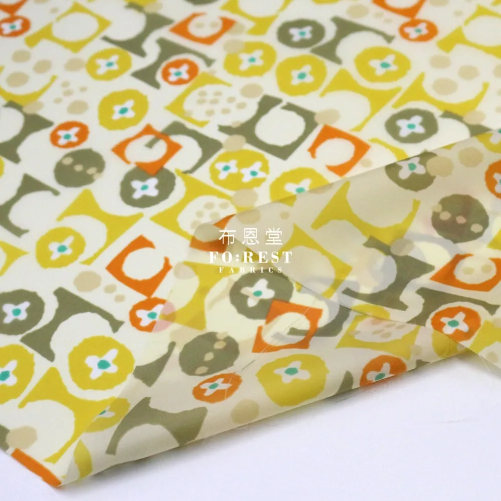 Nylon Waterproof - Retro 薄防水Mustard