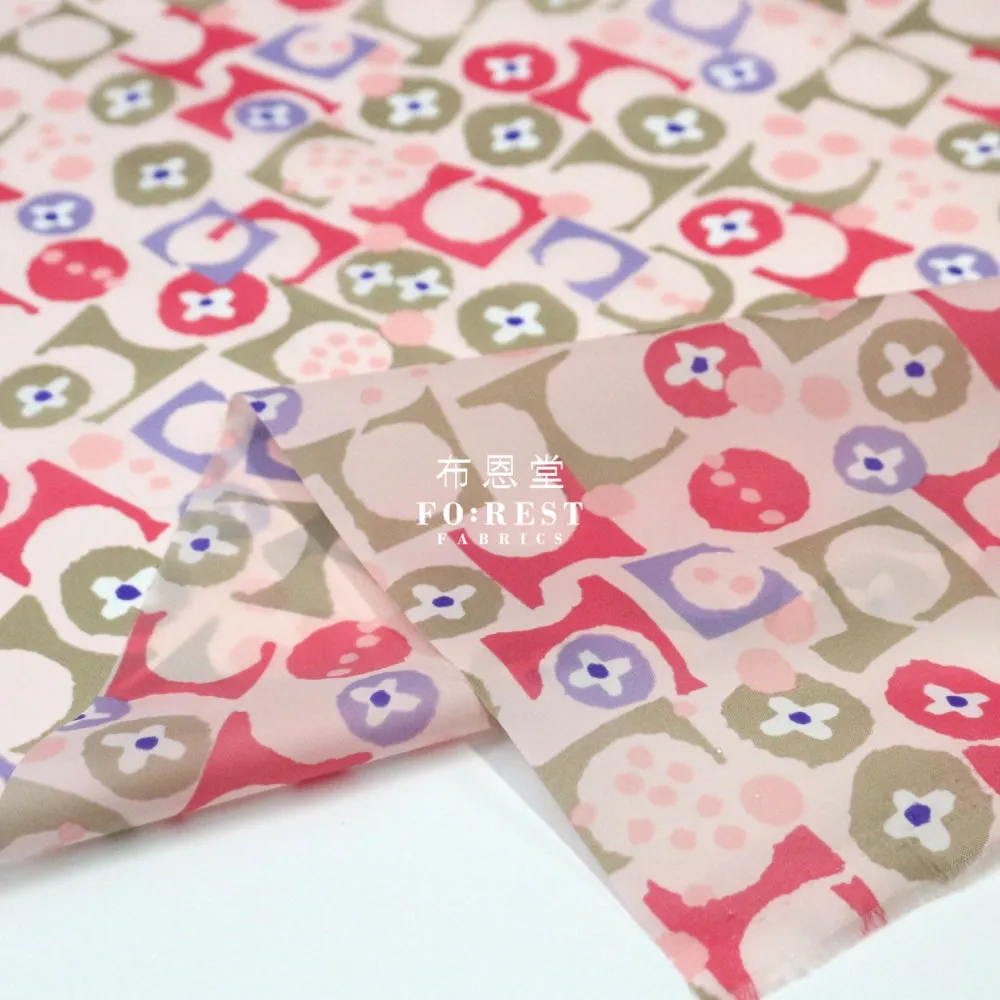Nylon Waterproof - Retro 薄防水Pink