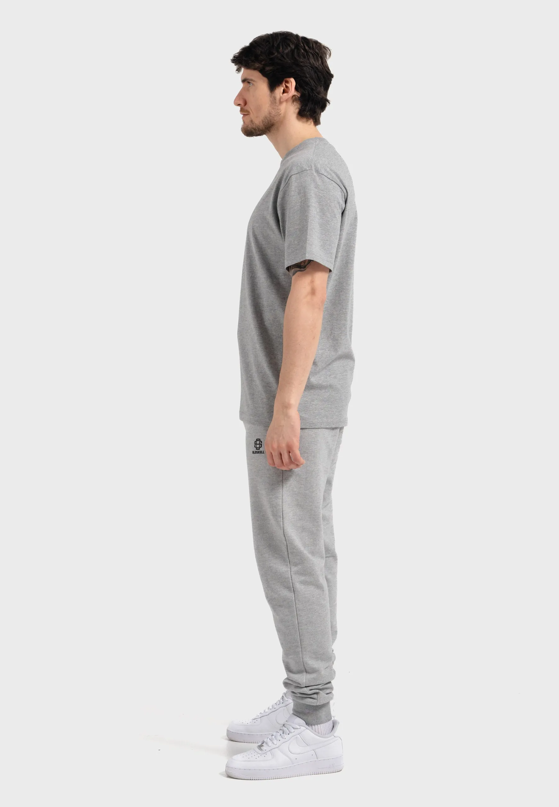 Oldskull Iconic Logo Sweat Jogger Heather Grey