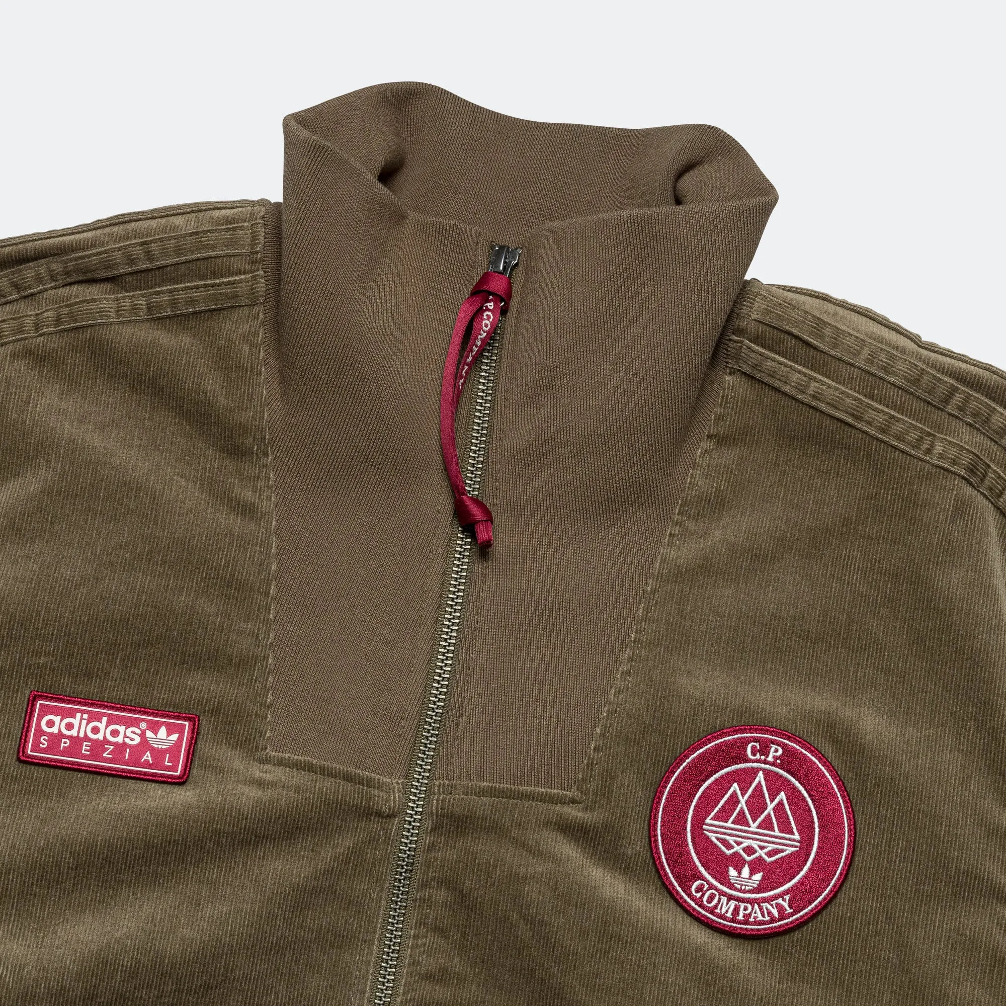 SPZL Settend Track Top x C.P. Company - Trace Olive