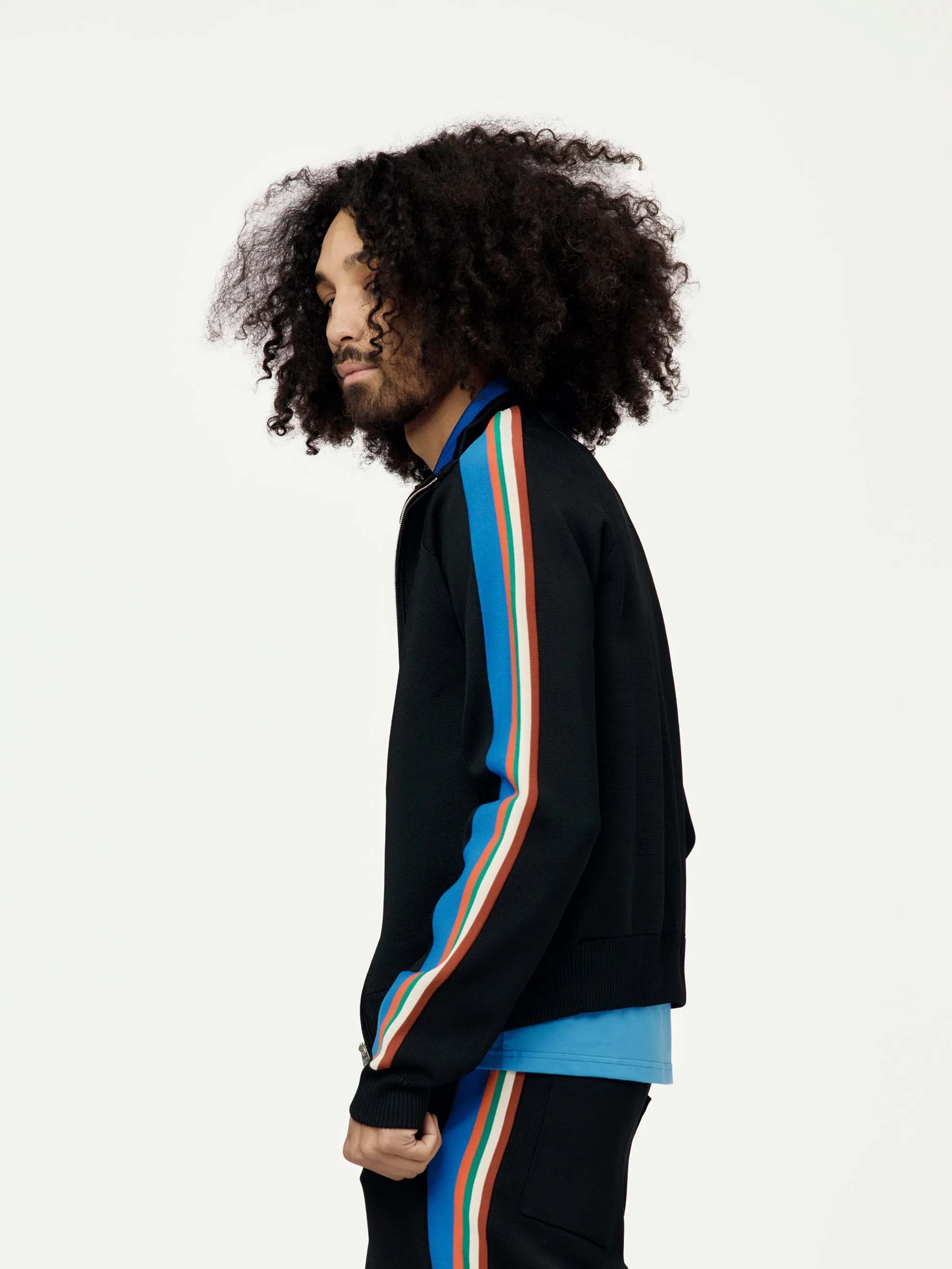 Tide Track Top (Black)