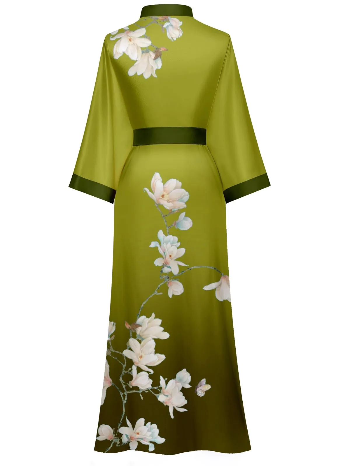 Women Satin Silk Kimono Robes