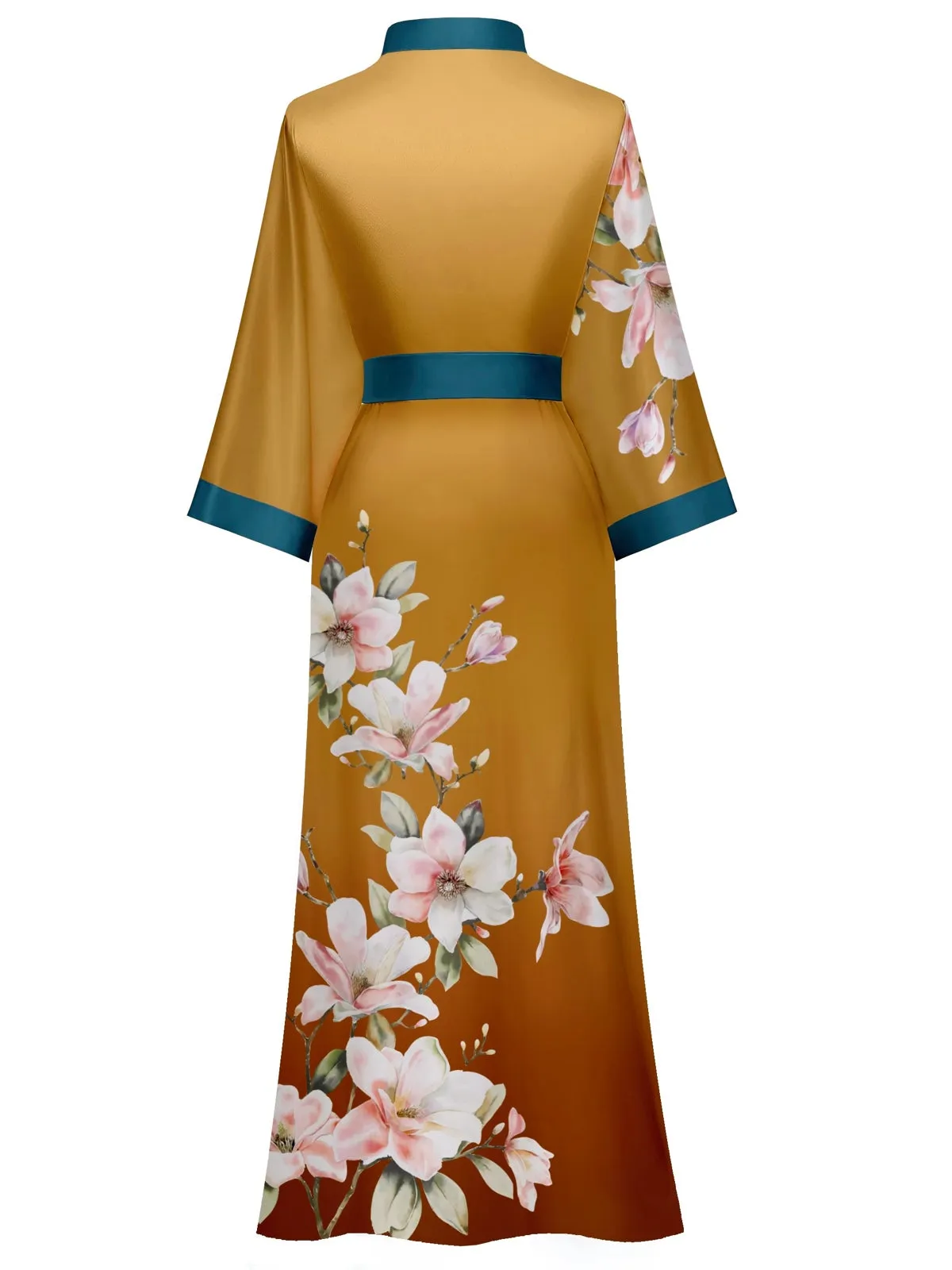 Women Satin Silk Kimono Robes