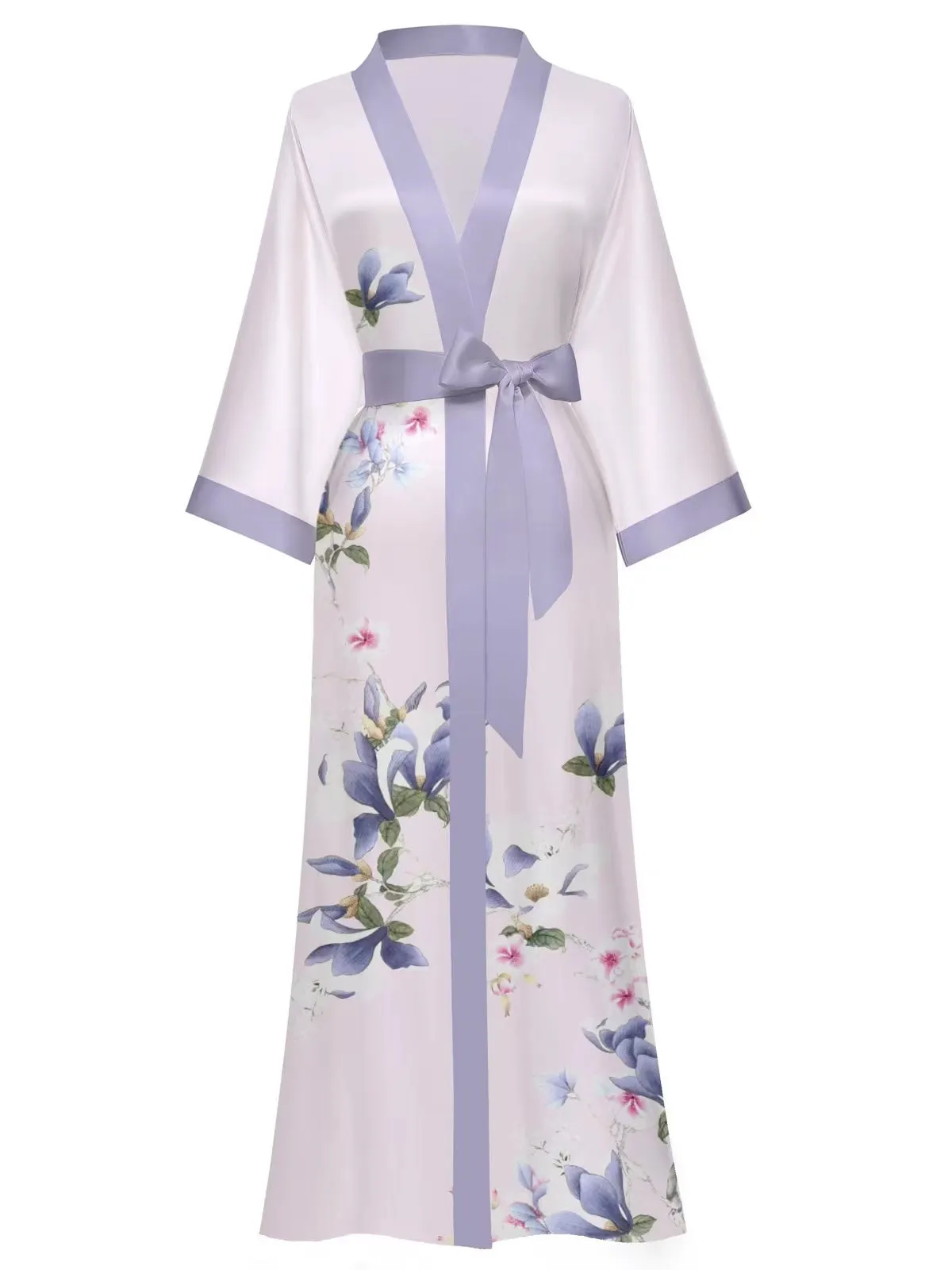 Women Satin Silk Kimono Robes
